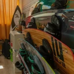 Kitesurfing