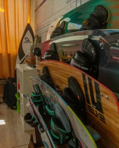 Kitesurfing